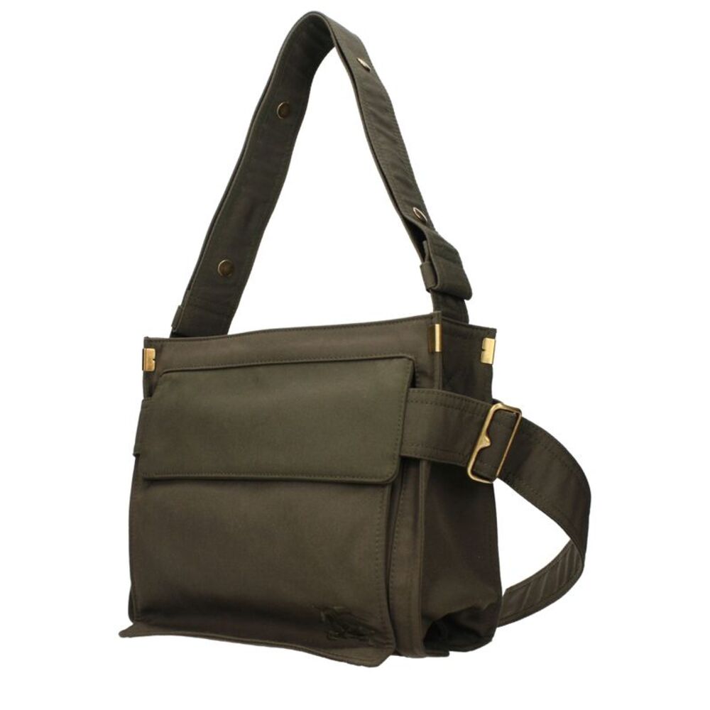 Burberry Green Fabric Shoulder Women's Bag - Picture 2 of 3